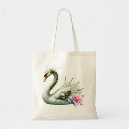Bolso De Tela El Cisne de las Aguas Olvidadas. 