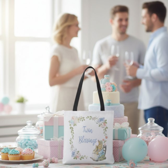 Bolso De Tela El clásico Peter the Rabbit Twin Baby Shower (Subido por el creador)