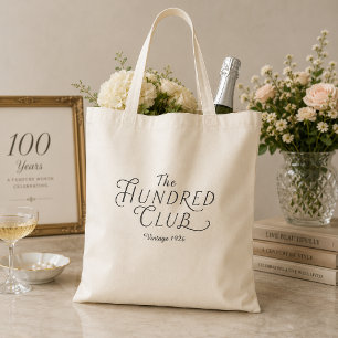 Bolso De Tela El Club Centenario Cumpleaños 100
