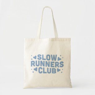 Bolso De Tela El club de carreras lento es divertido