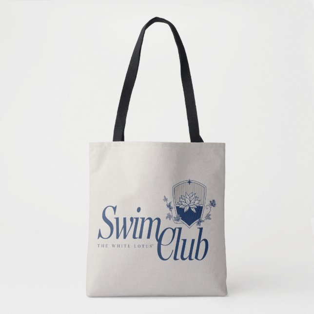 Bolso De Tela El club de natación White Lotus (Anverso)