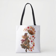 El Coleccionador de Viento – Mujer de Otoño con Pa