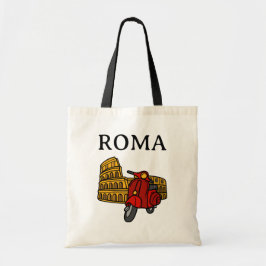 Bolso De Tela El Coliseo, Roma, Italia