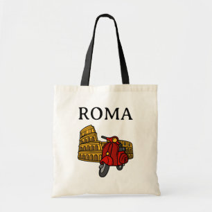 Bolso De Tela El Coliseo, Roma, Italia
