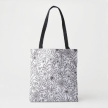 El colorear floral de los Doodles