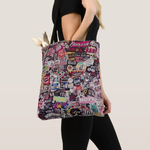 Bolso De Tela El colorido mundo de los pegatinas