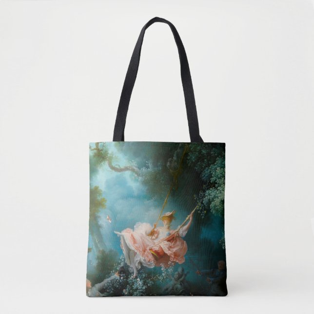 Bolso De Tela El Columpio Fragonard (Anverso)
