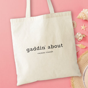 Bolso De Tela El cómico dialecto de las Islas Caimán Gaddin'