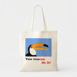Bolso De Tela El cómico personalizado Toucan pájaro chiste de co
