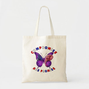 Bolso De Tela El compromiso ha prometido