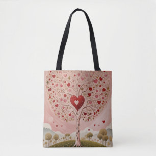 Bolso De Tela El corazón