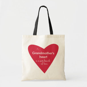 Bolso De Tela El corazón de una abuela