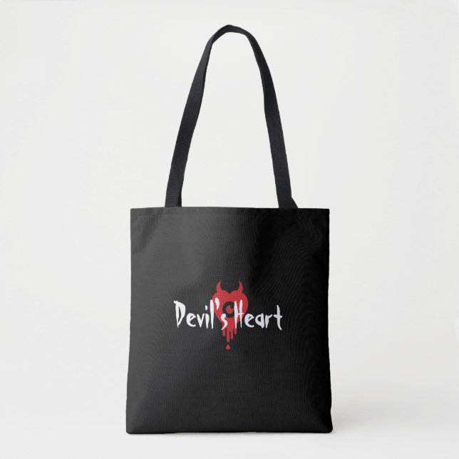 Bolso De Tela El corazón del diablo (Anverso)