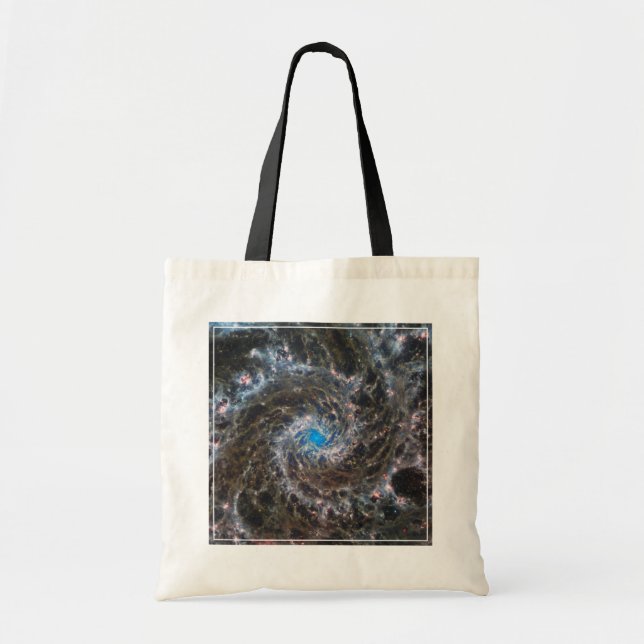 Bolso De Tela El Corazón Del Messier 74 (Frente)