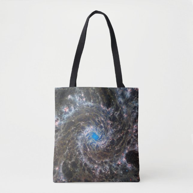 Bolso De Tela El Corazón Del Messier 74 (Anverso)