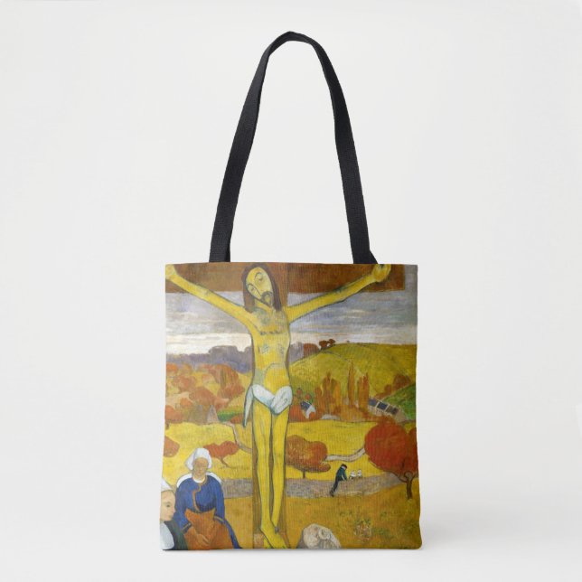 Bolso De Tela El Cristo Amarillo, Gauguin (Anverso)
