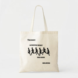 Bolso De Tela El cuerpo logra lo que la mente cree