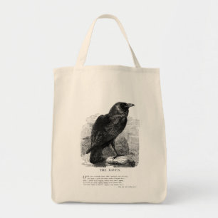 Bolso De Tela El cuervo de Edgar Allen Poe