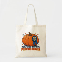 Bolso De Tela El cultivador de calabazas más competitivo del mun