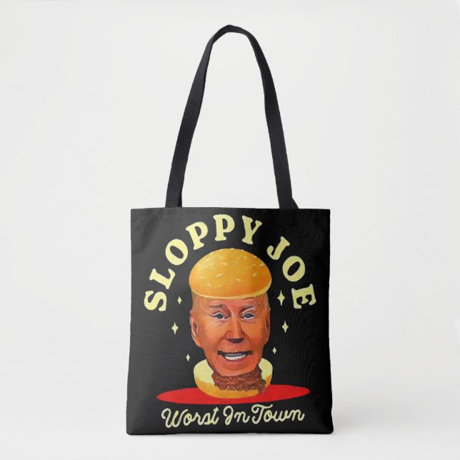 Bolso De Tela El descuidado Joe Biden Anti Presidente (Anverso)