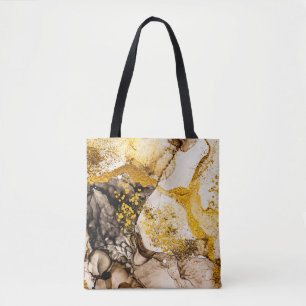 Bolso De Tela El desierto de Sands - ART. Giro dorado. Vibrante 