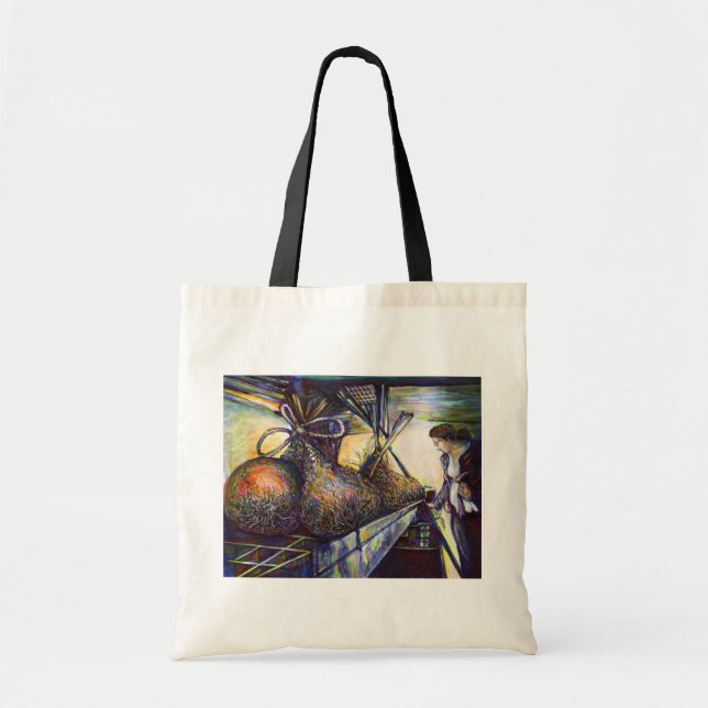 Bolso De Tela El devastador destino de la vida (Frente)