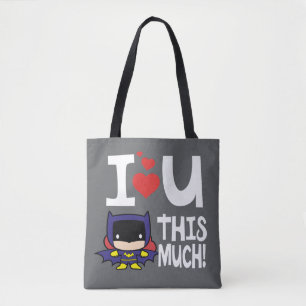 Bolso De Tela El día de la madre de la chica de Batgirl Te Amo