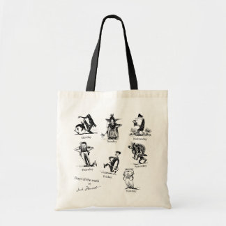 Bolso De Tela El día de la semana