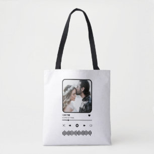 Bolso De Tela El día de San Valentín de la pareja de la lista de