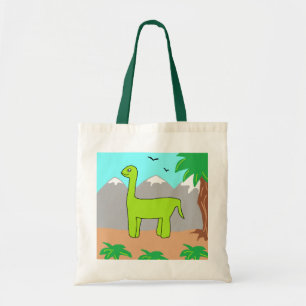 Bolso De Tela El dinosaurio feliz