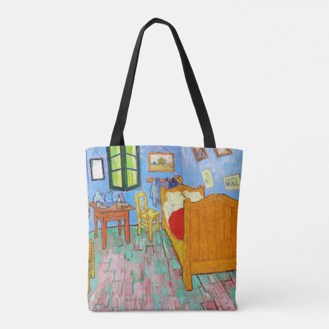 Bolso De Tela El dormitorio, Van Gogh (Reverso)