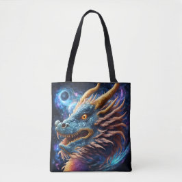 Bolso De Tela El dragón cósmico