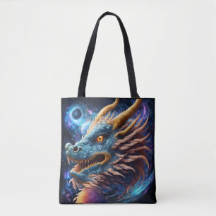 Bolso De Tela El dragón cósmico