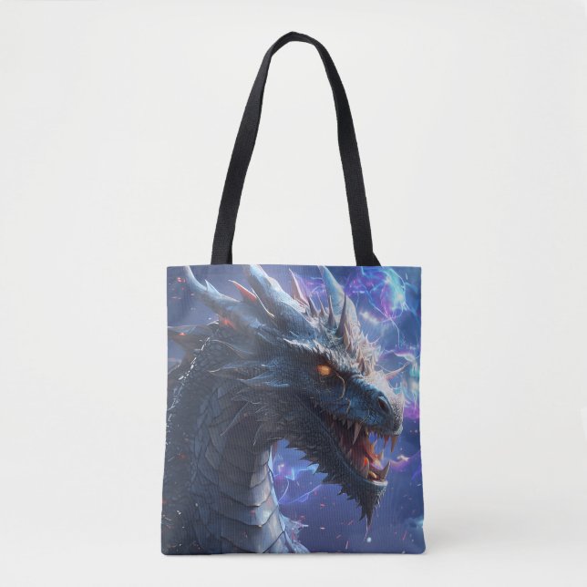Bolso De Tela El dragón mágico (Anverso)