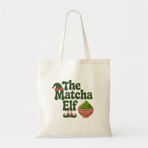 Bolso De Tela El Duende Matcha Divertido Amantes de la Bebida Ma