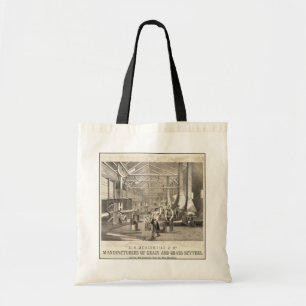 Bolso De Tela El Edificio Interior De H.C. Redington & Company