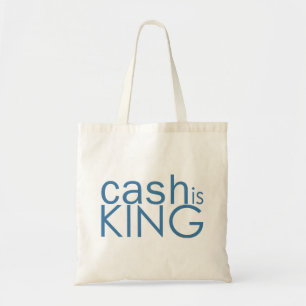 Bolso De Tela El efectivo es rey