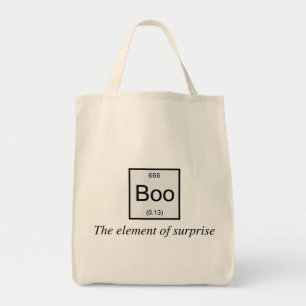 Bolso De Tela El elemento de tabla periódica de la sorpresa es