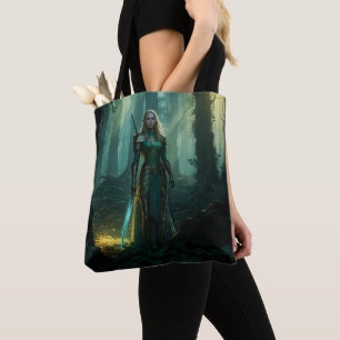 Bolso De Tela El elfo guardián del reino encantado
