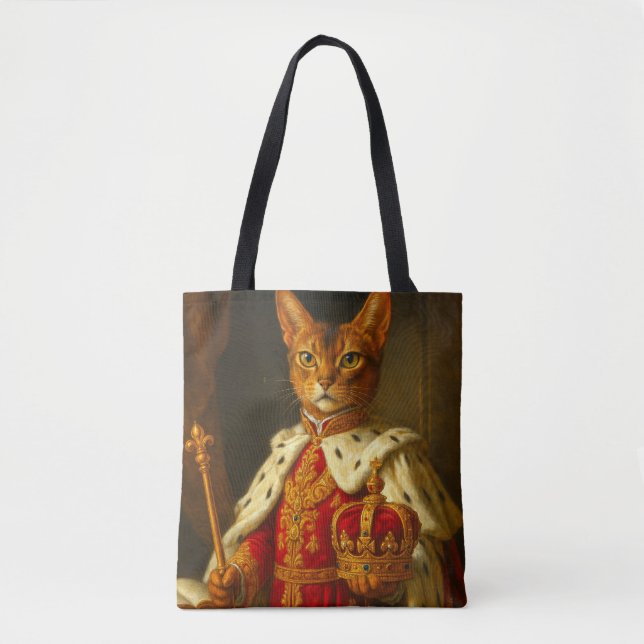 Bolso De Tela El emperador de un rayo de sol | Gato Napoleon (Anverso)