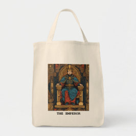 BOLSO DE TELA EL EMPEROR - TARJETA DE TAROT