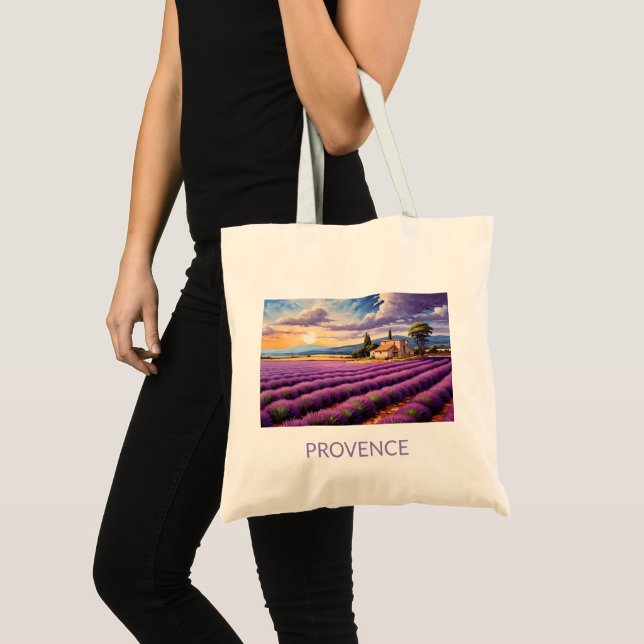 Bolso De Tela El encantador paisaje provenzal (Anverso (producto))