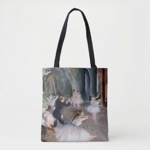 Bolso De Tela El ensayo en escena, Edgar Degas
