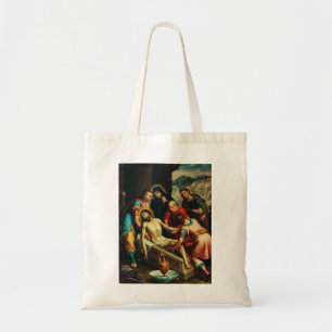 Bolso De Tela El entierro de Cristo Juan Rodríguez Juarez
