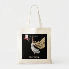 Bolso De Tela Él es divertidísimo Jesús jugando baloncesto Retro