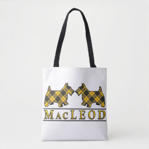 Bolso De Tela El escocés escocés de MacLeod del clan persigue 