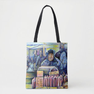 Bolso De Tela Él Escuchó, Lo Que Vi