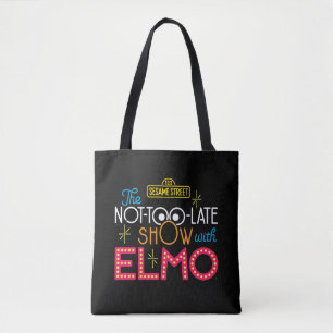 Bolso De Tela El espectáculo no muy tarde con Elmo