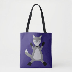 Bolso De Tela El espeluznante Lobo de Halloween