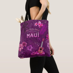 Bolso De Tela El Espíritu Aloha me está llamando de vuelta a M